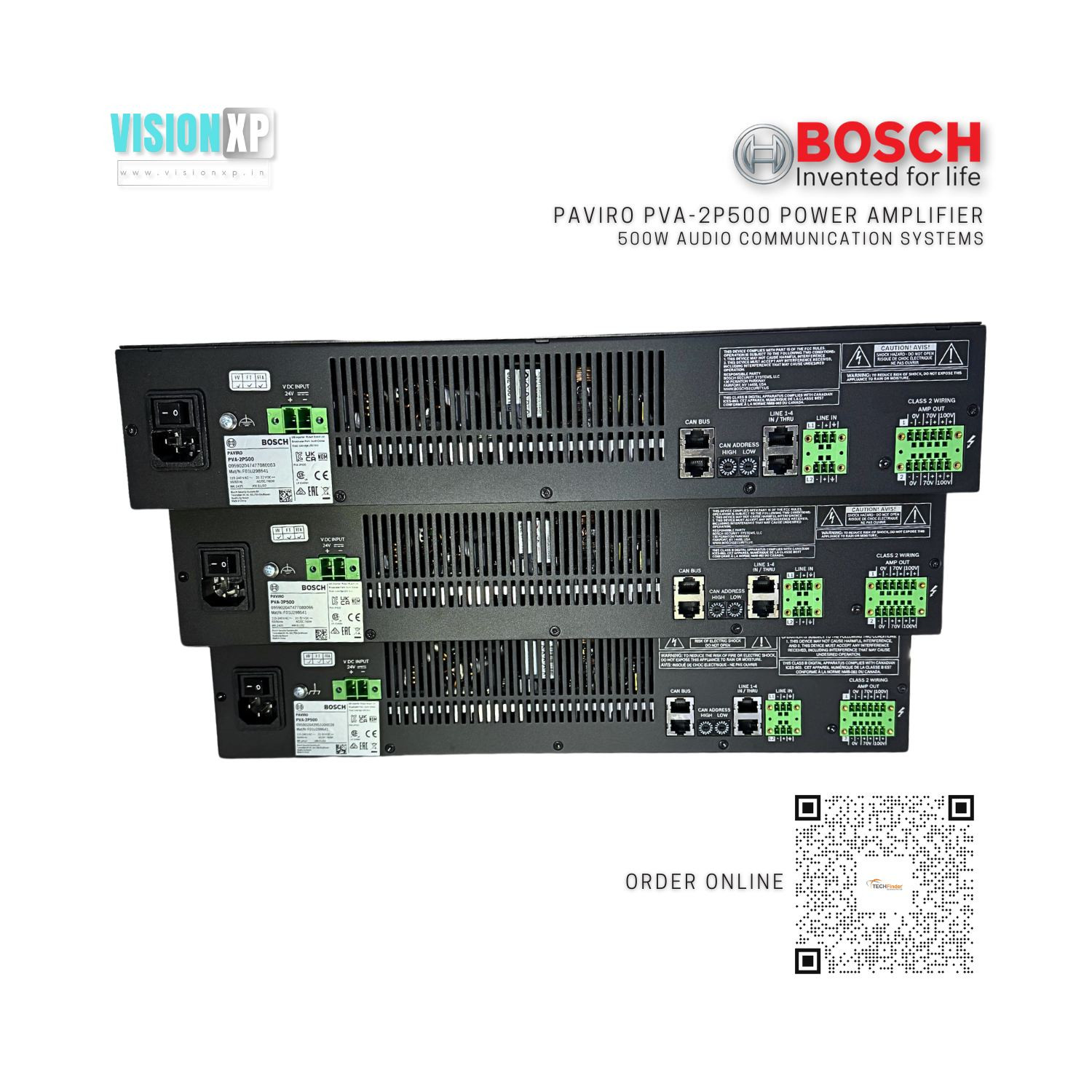 Bosch Paviro PVA-2P500 Power Amplifier