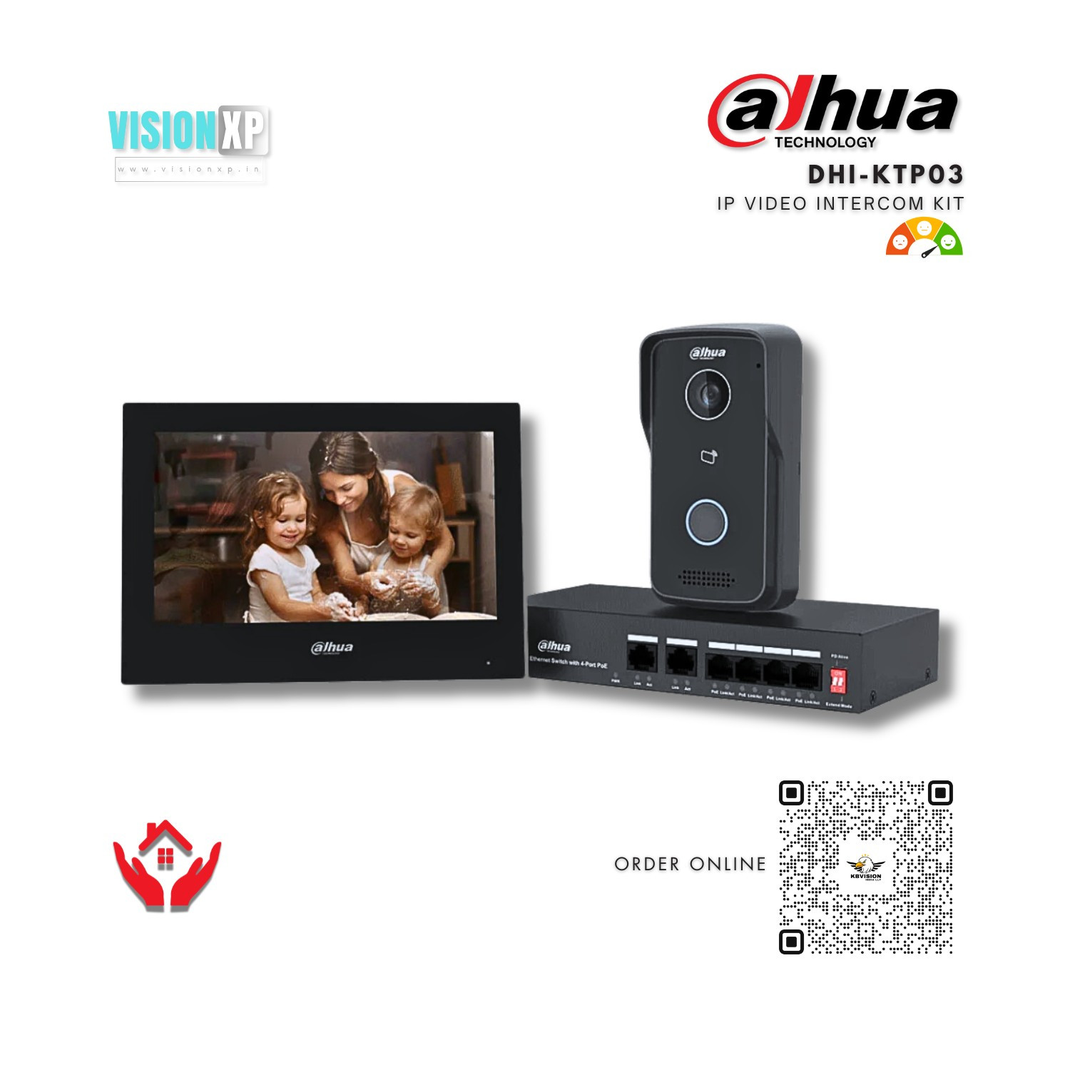 Dahua DHI-KTP03 IP Video Intercom KIT