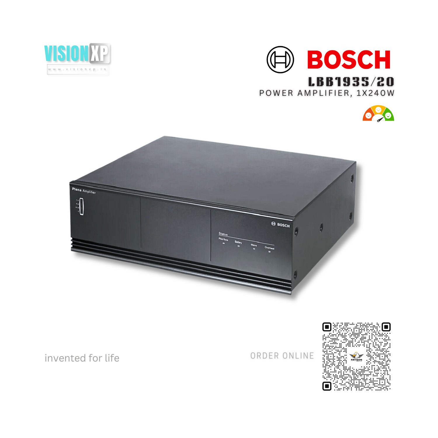 Bosch LBB1935/20 Power 240w amplifier