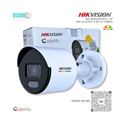 Hikvision DS-2CD1047G2-L UF 4MP ColorVu Fixed Bullet Network IP Camera