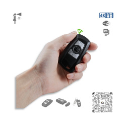 4K UHD Wi-Fi Car Keychain Hidden Spy Camera