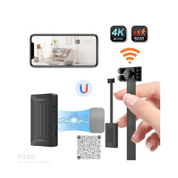 H25B 4K Smallest Night Vision Mini WiFi Strip Patta Spy Hidden Camera